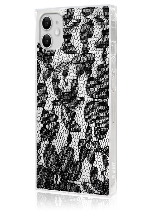 SQUARE® Black Lace iPhone Case - Image 6
