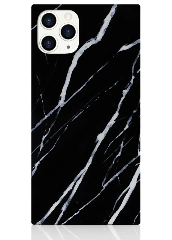SQUARE® Black Marble iPhone Case - Image 17