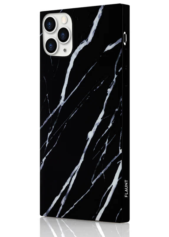 SQUARE® Black Marble iPhone Case - Image 18