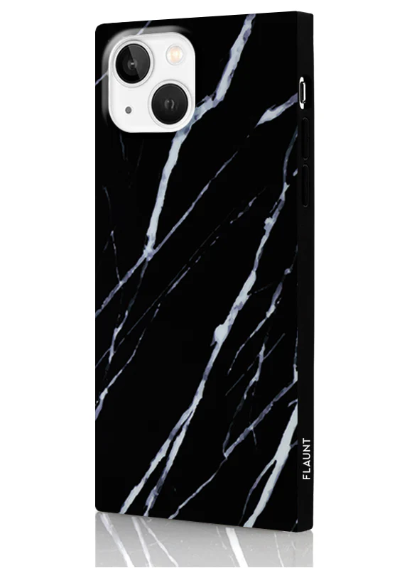SQUARE® Black Marble iPhone Case - Image 30