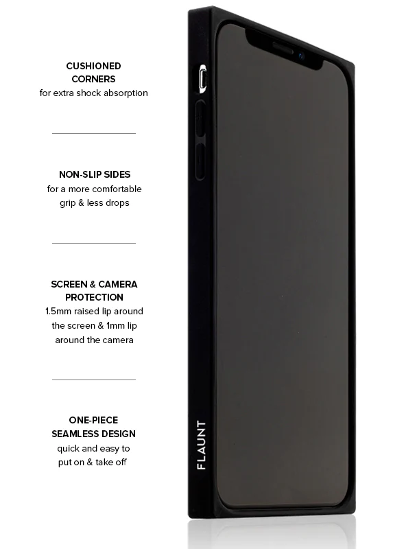 SQUARE® Black Marble iPhone Case - Image 38