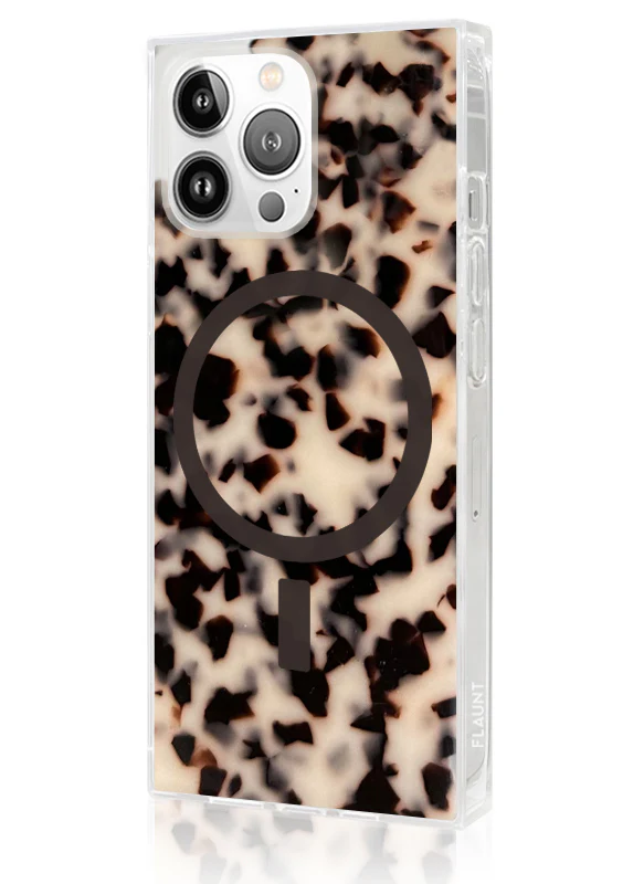 SQUARE® Blonde Tortoise Shell iPhone Case - Image 38