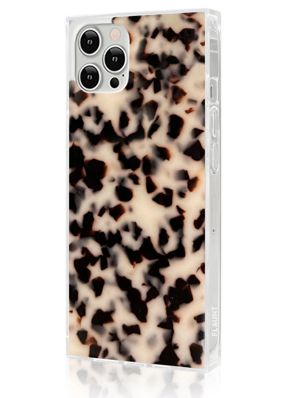SQUARE® Blonde Tortoise Shell iPhone Case - Image 4