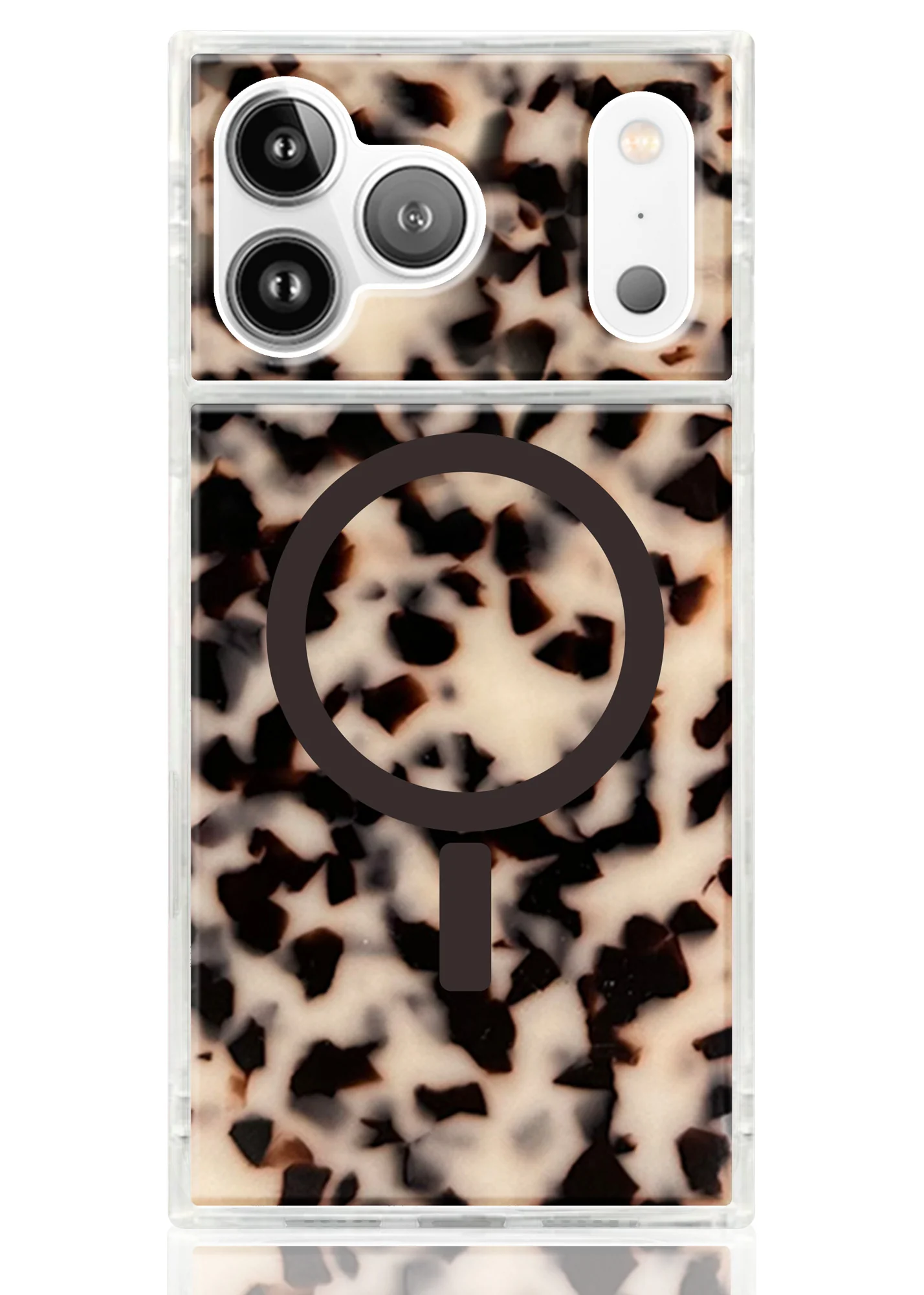 SQUARE® Blonde Tortoise Shell iPhone Case - Image 69