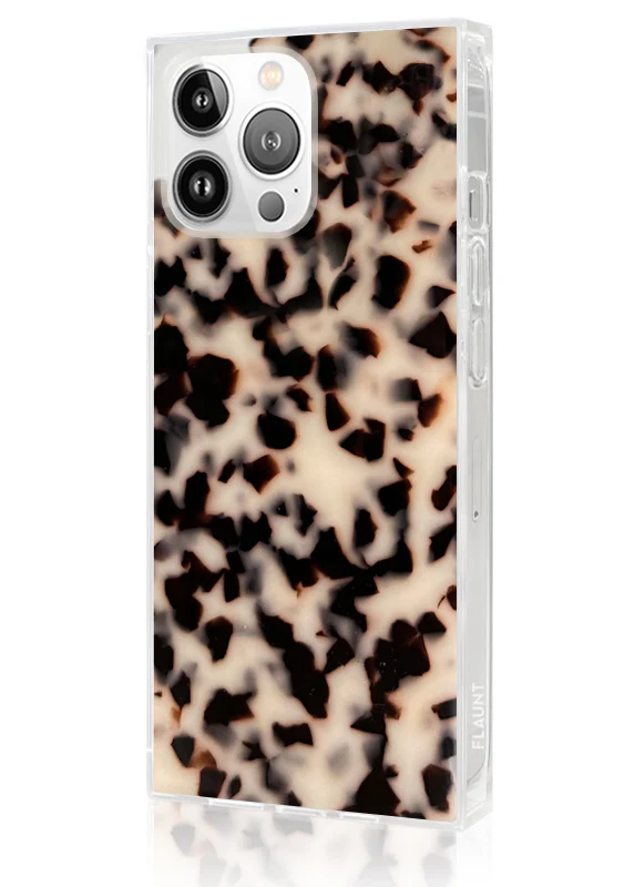 SQUARE® Blonde Tortoise Shell iPhone Case - Image 8