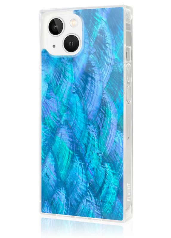 SQUARE® Blue Mother of Pearl iPhone Case - Image 16