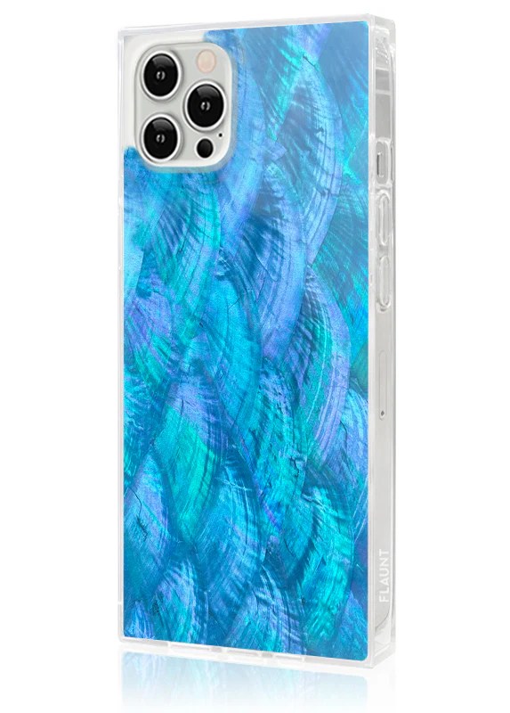 SQUARE® Blue Mother of Pearl iPhone Case - Image 20