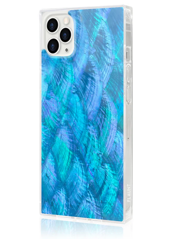 SQUARE® Blue Mother of Pearl iPhone Case - Image 22