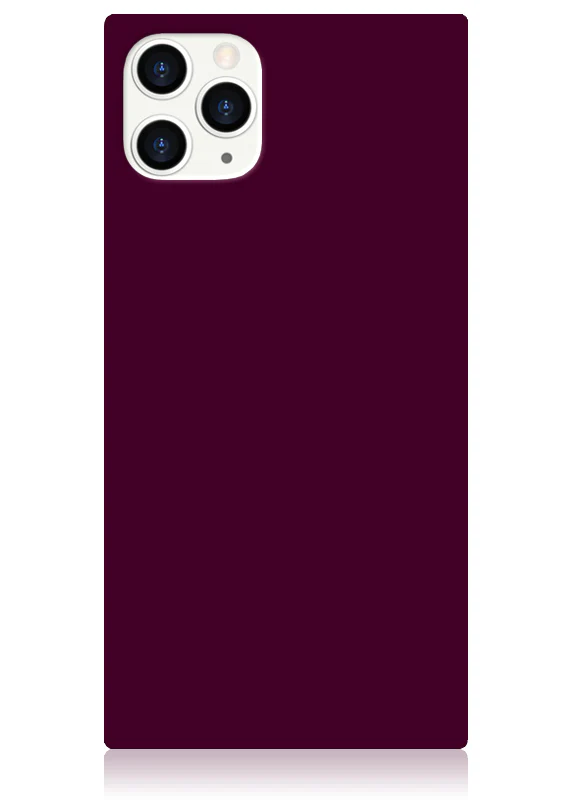 SQUARE® Burgundy iPhone Case - Image 21