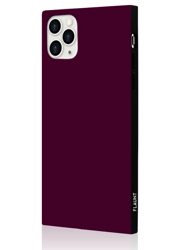 SQUARE® Burgundy iPhone Case - Image 22