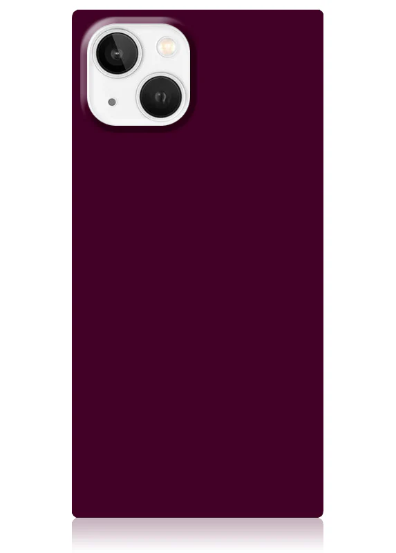 SQUARE® Burgundy iPhone Case - Image 37