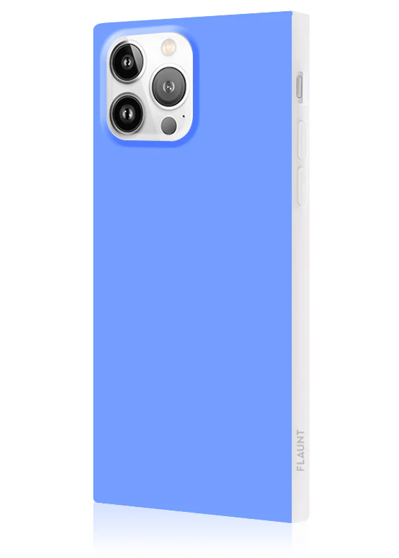 SQUARE® Cornflower Blue iPhone Case - Image 30