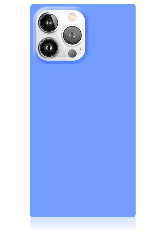 SQUARE® Cornflower Blue iPhone Case - Image 31