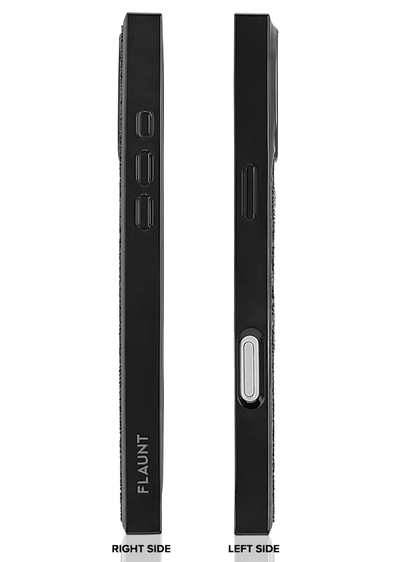 Elite Collection - SQUARE® Black Crystal Elegance iPhone Case - Image 16
