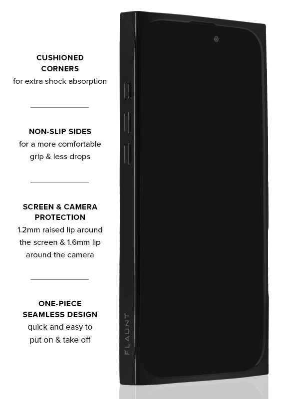 Elite Collection - SQUARE® Black Crystal Elegance iPhone Case - Image 27