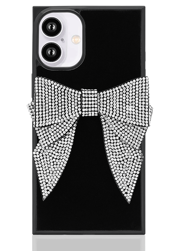 Elite Collection - SQUARE® Black Velvet Bow Brilliance iPhone Case (Not MagSafe Compatible) - Image 29
