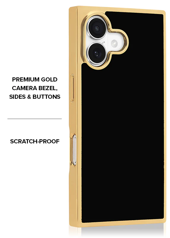 Elite Collection - SQUARE® Gilded Onyx Elegance iPhone Case - Image 13