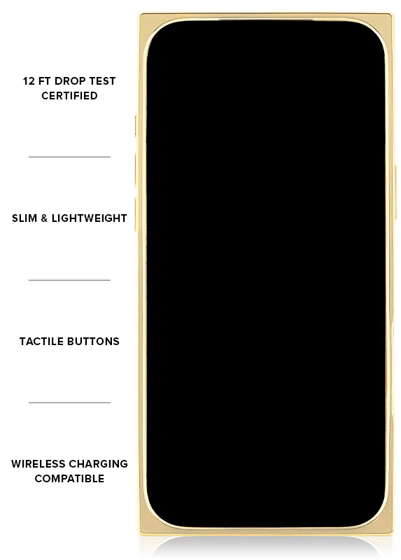 Elite Collection - SQUARE® Gilded Onyx Elegance iPhone Case - Image 35
