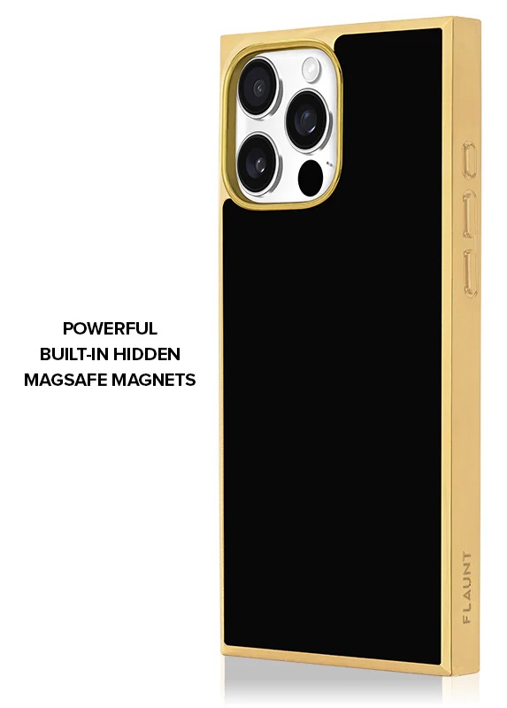Elite Collection - SQUARE® Gilded Onyx Elegance iPhone Case - Image 41