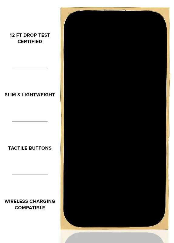 Elite Collection - SQUARE® Gold Crystal Elegance iPhone Case - Image 62