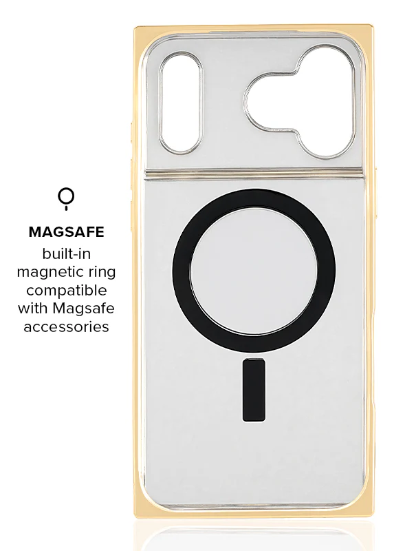 Elite Collection - SQUARE® Gold Crystal Elegance iPhone Case - Image 9