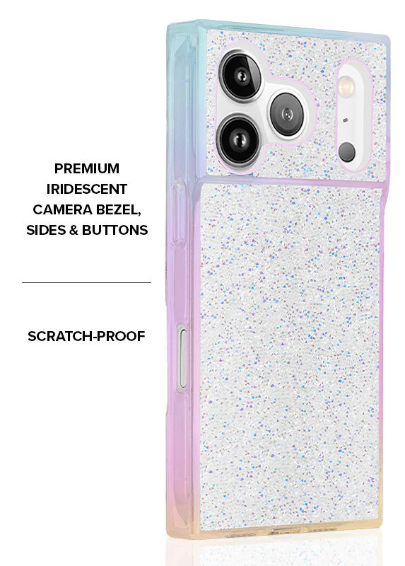 Elite Collection - SQUARE® Iridescent Crystal Elegance iPhone Case - Image 13