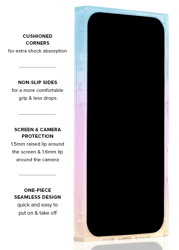 Elite Collection - SQUARE® Iridescent Crystal Elegance iPhone Case - Image 25