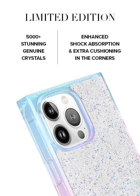 Elite Collection - SQUARE® Iridescent Crystal Elegance iPhone Case - Image 39