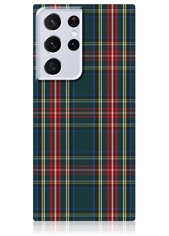 SQUARE® Green Plaid Galaxy Case - Image 3