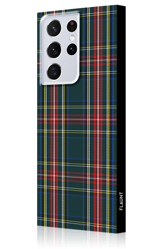 SQUARE® Green Plaid Galaxy Case - Image 4