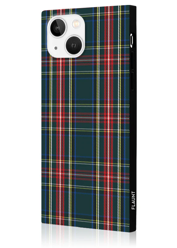 SQUARE® Green Plaid iPhone Case - Image 12