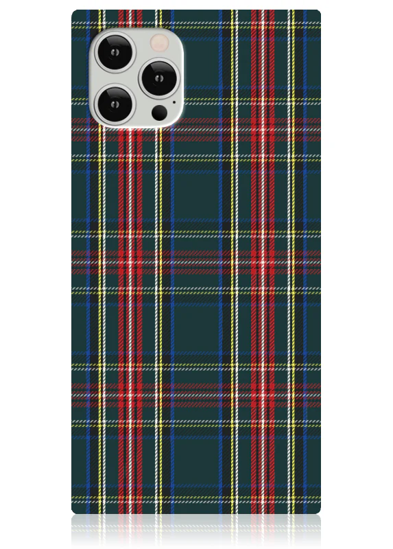 SQUARE® Green Plaid iPhone Case - Image 25