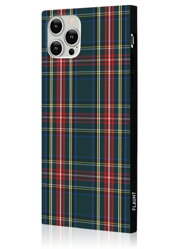 SQUARE® Green Plaid iPhone Case - Image 26