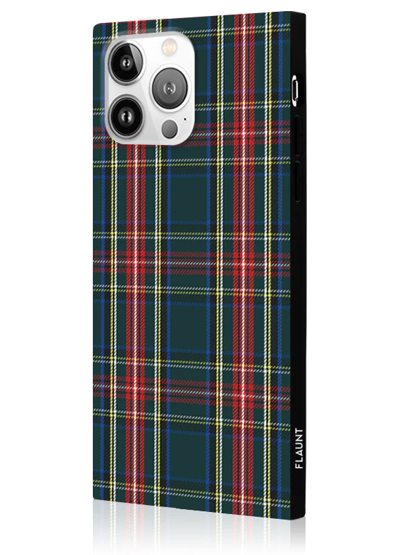 SQUARE® Green Plaid iPhone Case - Image 8