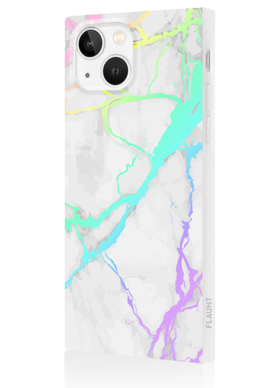 SQUARE® Holographic Marble iPhone Case - Image 30