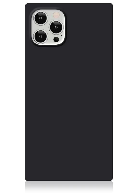 SQUARE® Matte Black iPhone Case - Image 3