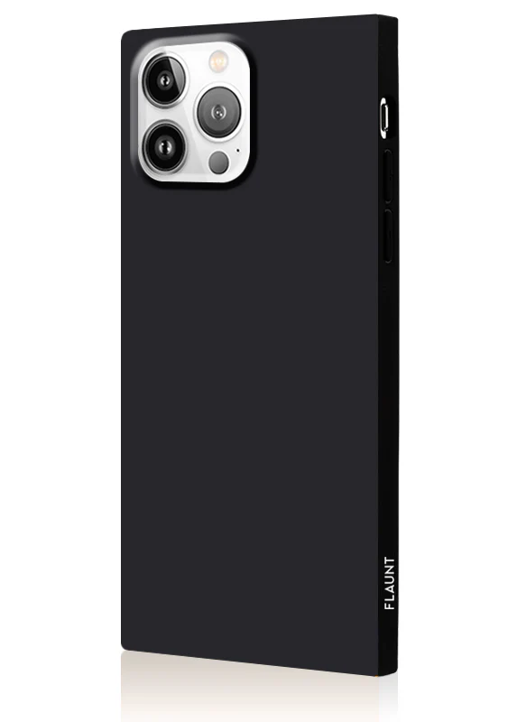 SQUARE® Matte Black iPhone Case - Image 34