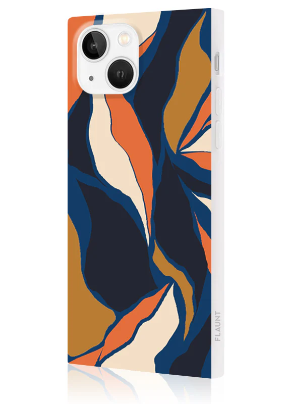 SQUARE® Navy Blossom iPhone Case - Image 18