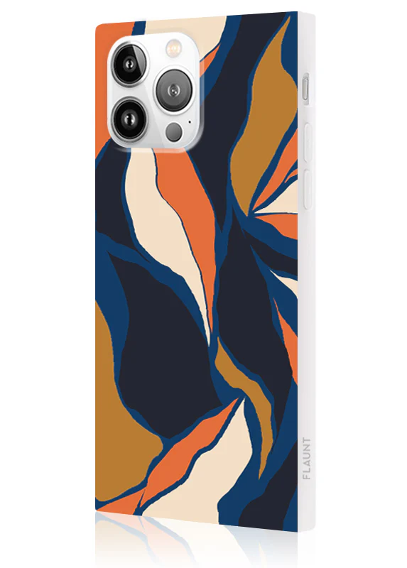 SQUARE® Navy Blossom iPhone Case - Image 22