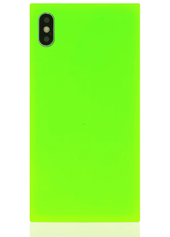 SQUARE® Neon Green iPhone Case - Image 13