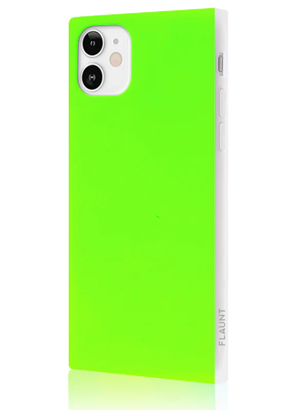 SQUARE® Neon Green iPhone Case - Image 22