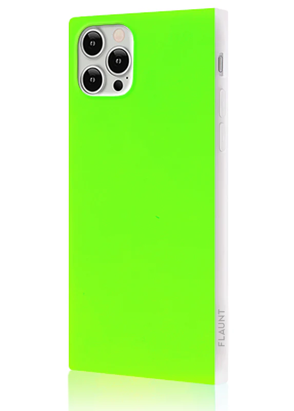 SQUARE® Neon Green iPhone Case - Image 24