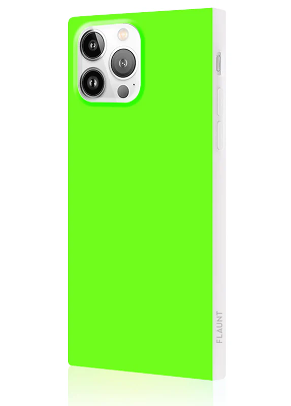 SQUARE® Neon Green iPhone Case - Image 26