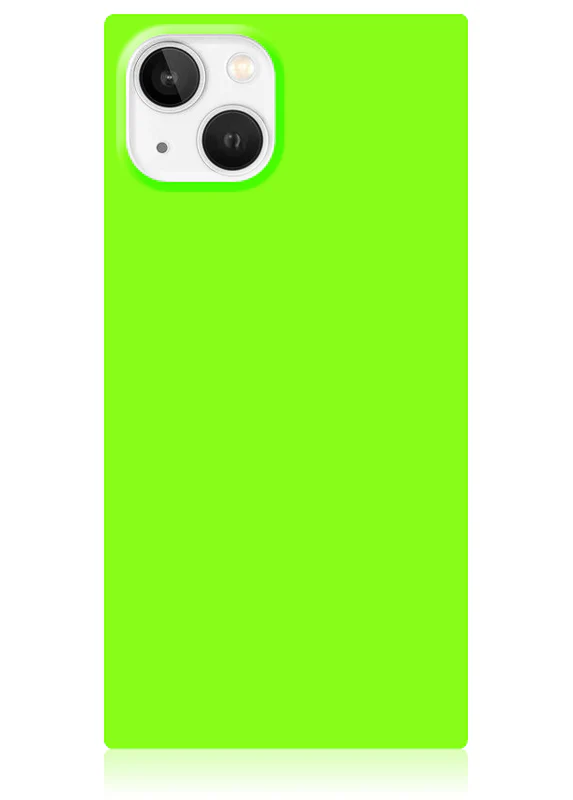 SQUARE® Neon Green iPhone Case - Image 37