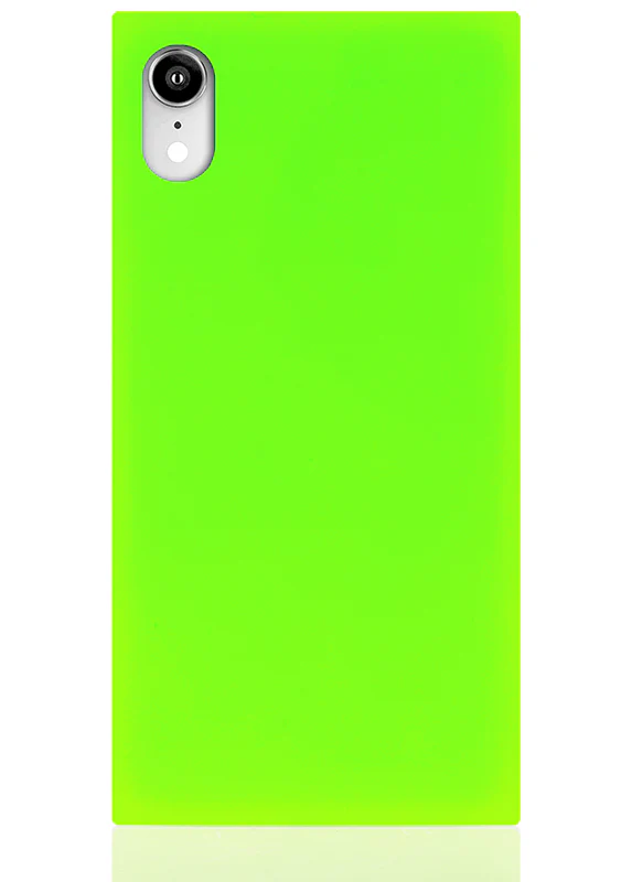SQUARE® Neon Green iPhone Case - Image 9