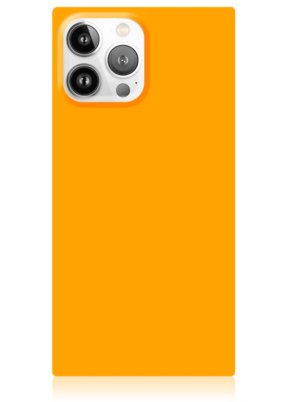 SQUARE® Neon Orange iPhone Case - Image 25