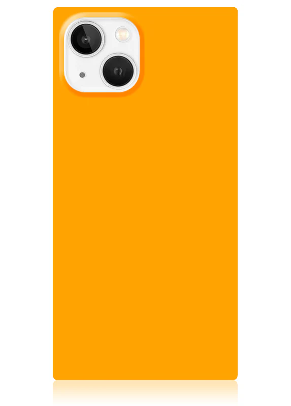 SQUARE® Neon Orange iPhone Case - Image 39