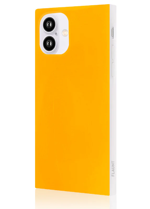 SQUARE® Neon Orange iPhone Case - Image 48