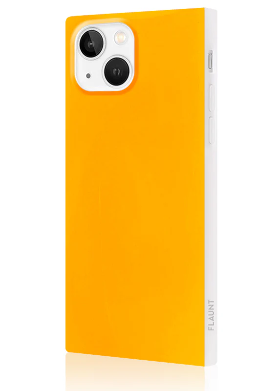 SQUARE® Neon Orange iPhone Case - Image 52