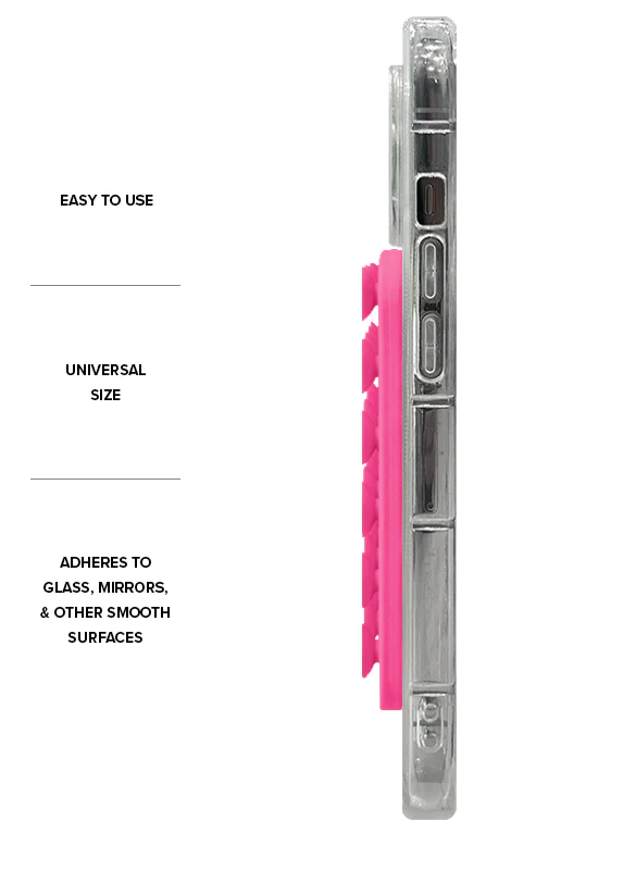 Neon Pink MagSafe Suction Mount (Works with MagSafe Cases Only) - Image 3